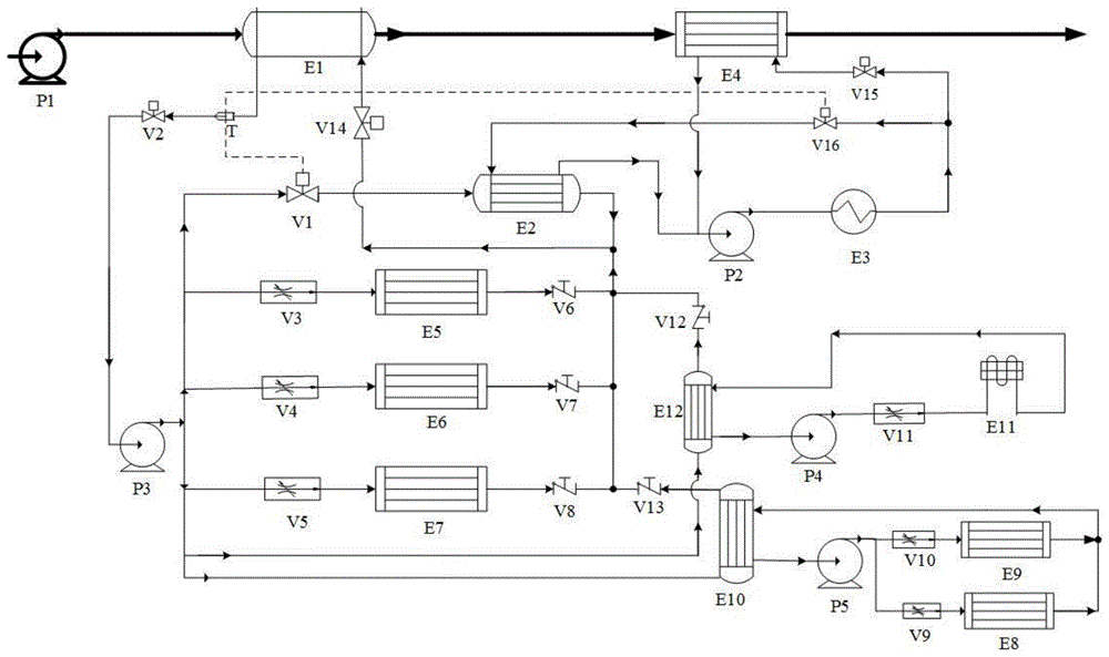 一种基于LNG冷能的船舶冷库与空调系统的制作方法