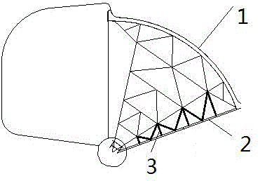 一种三角闸门的防撞结构的制作方法