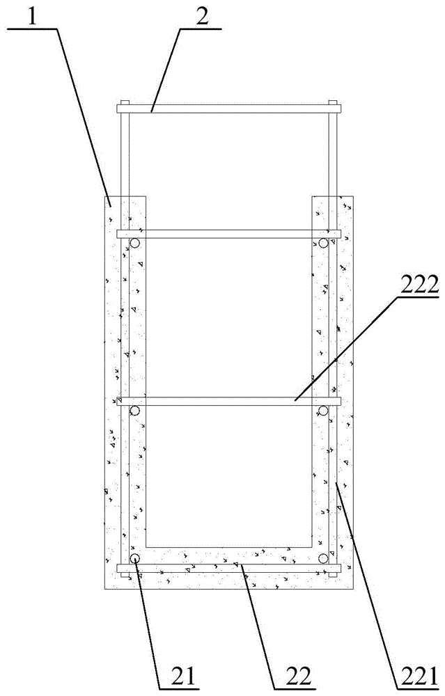 梁与柱连接组件和框架结构体系的制作方法