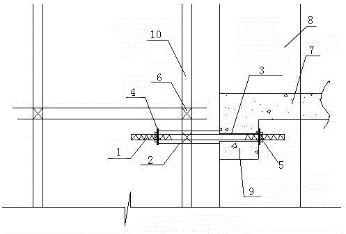 对拉型螺杆连墙件的制作方法