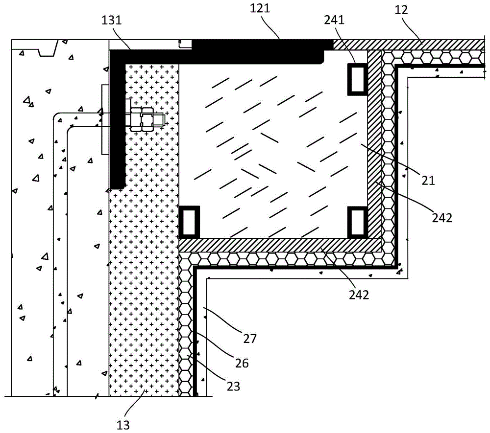 净零能耗建筑外挂板的保温气密结构的制作方法