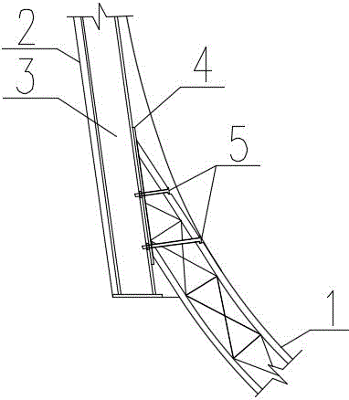 一种装配式仰拱与拱墙喷射混凝土的接头连接结构的制作方法