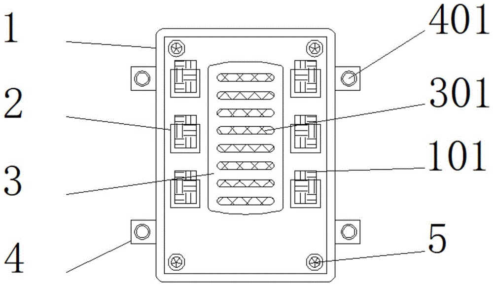 一种计算机集线结构的制作方法