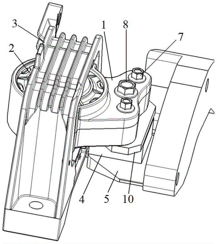 发动机悬置路谱采集工装的制作方法