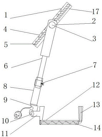 一种便于固定的床边台灯的制作方法