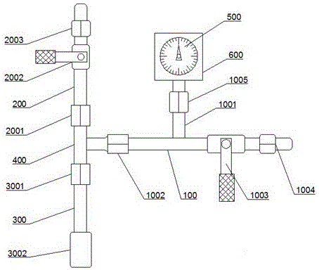 一种电解液包装桶测压装置的制作方法