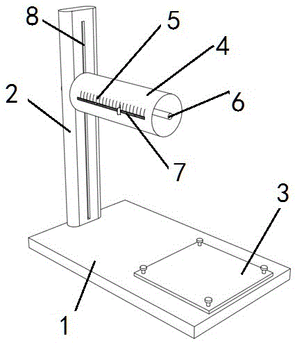 一种用于竹木结构模型的水平冲击力加载仪的制作方法