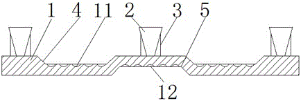 一种加肋叠合隔音楼承板的制作方法