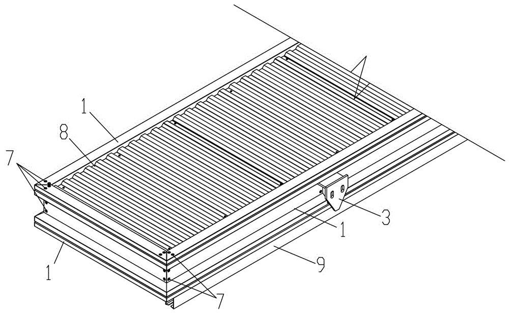 轻型装配式钢结构雨棚的制作方法