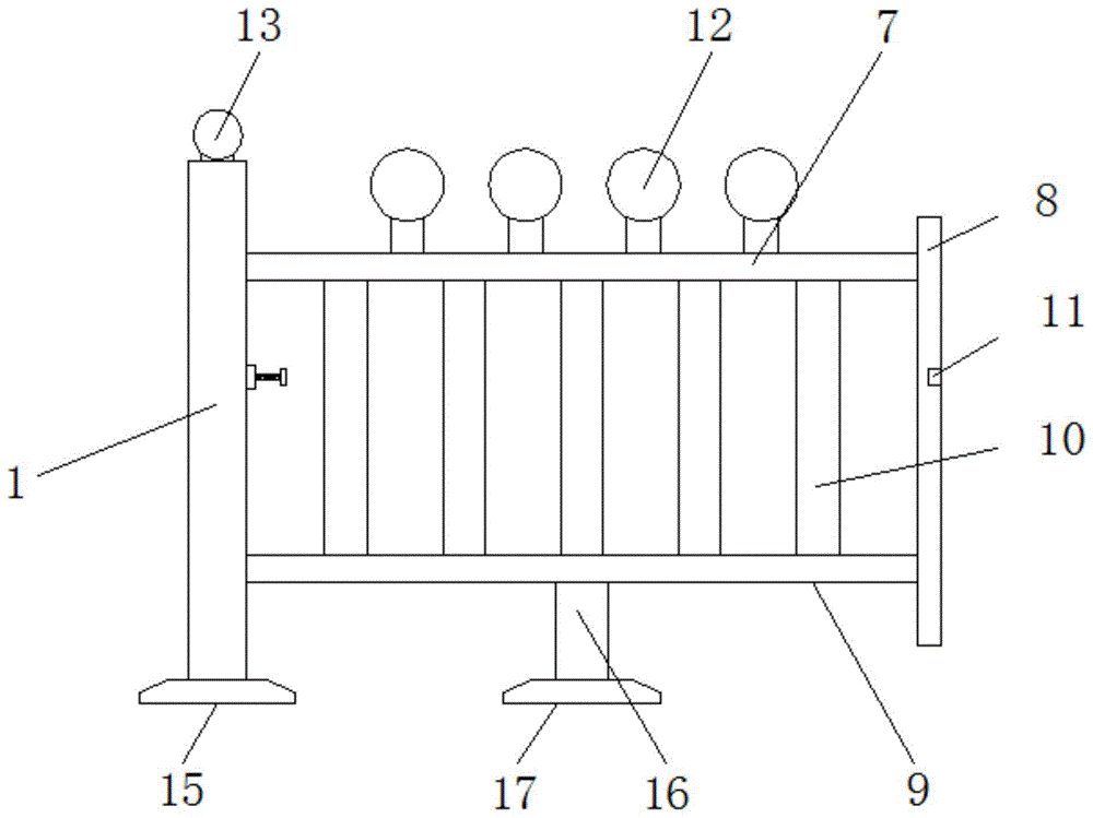 一种快捷装配式多功能护栏的制作方法