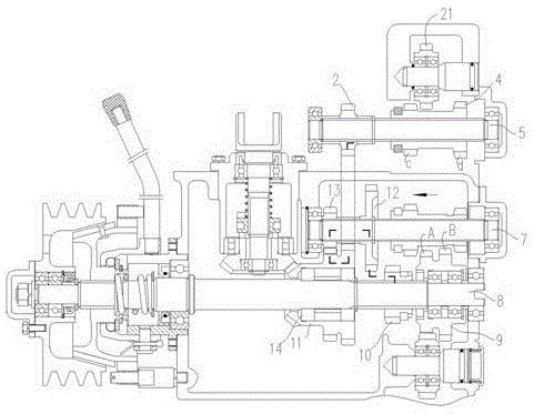 一种插秧机行走箱的制作方法