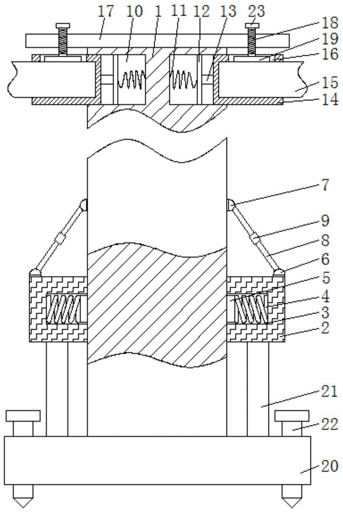一种稳定性好的简易钢结构厂房中心柱的制作方法