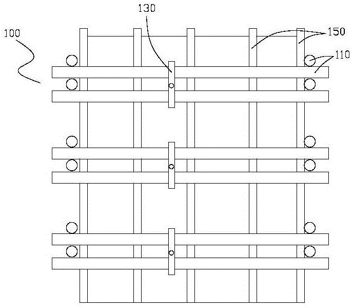 平行四边形截面砼柱模板加固结构以及模板系统的制作方法