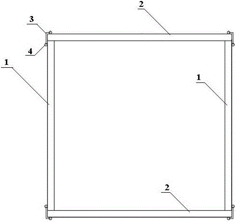 一种铝合金模板柱墩及短柱组合结构的制作方法