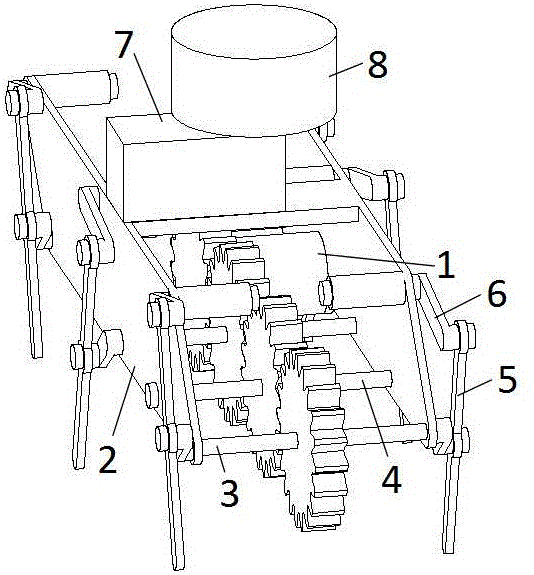 微型六腿机器人的制作方法