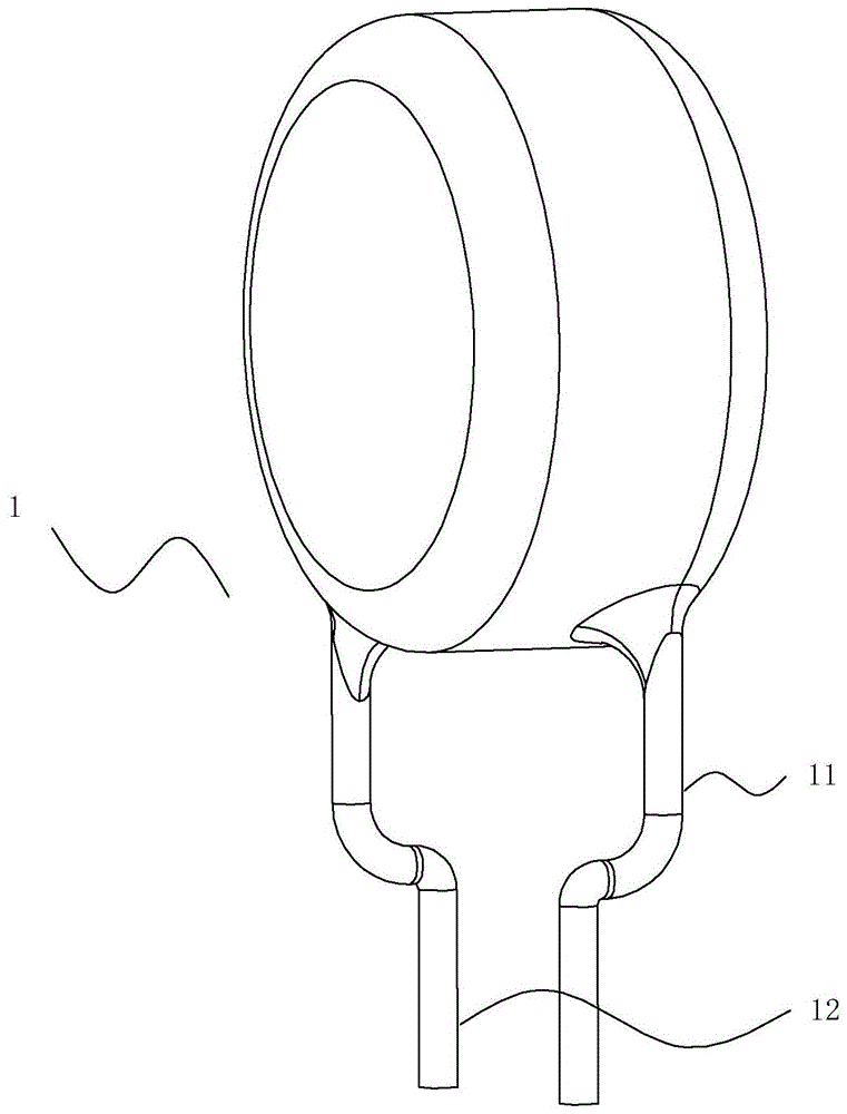 一种热敏电阻及对应的电能表的制作方法