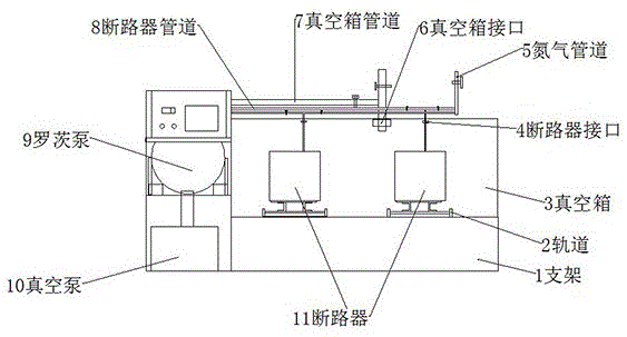 等压抽真空箱的制作方法