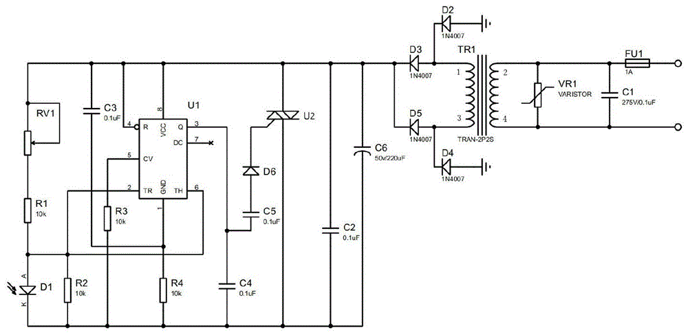 一种安全光控开关电路的制作方法