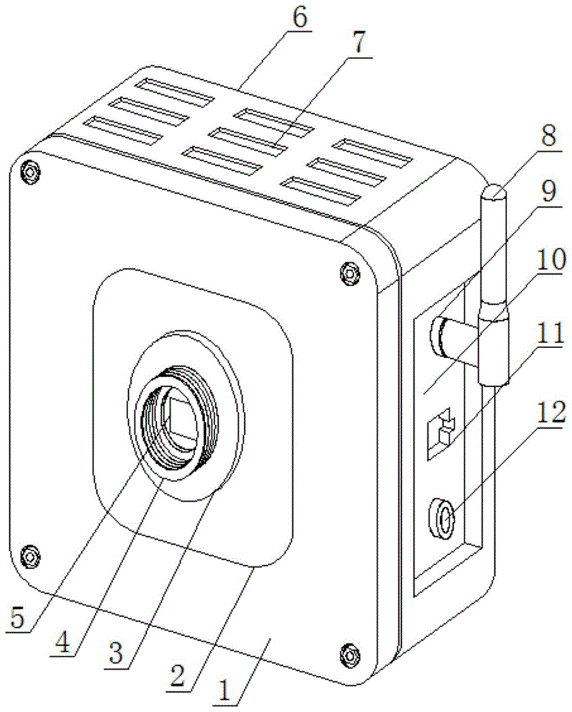 一种带5Gwifi无线传输的工业相机的制作方法