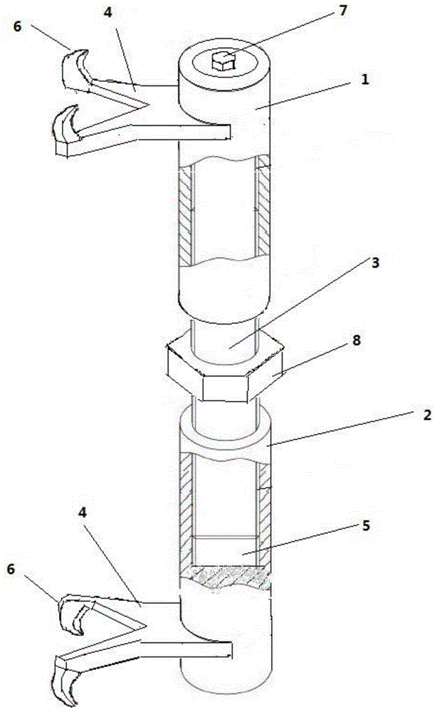 一种断路器弹簧更换专用工具的制作方法