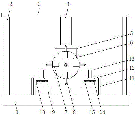 一种锂电池用铜箔的打孔装置的制作方法