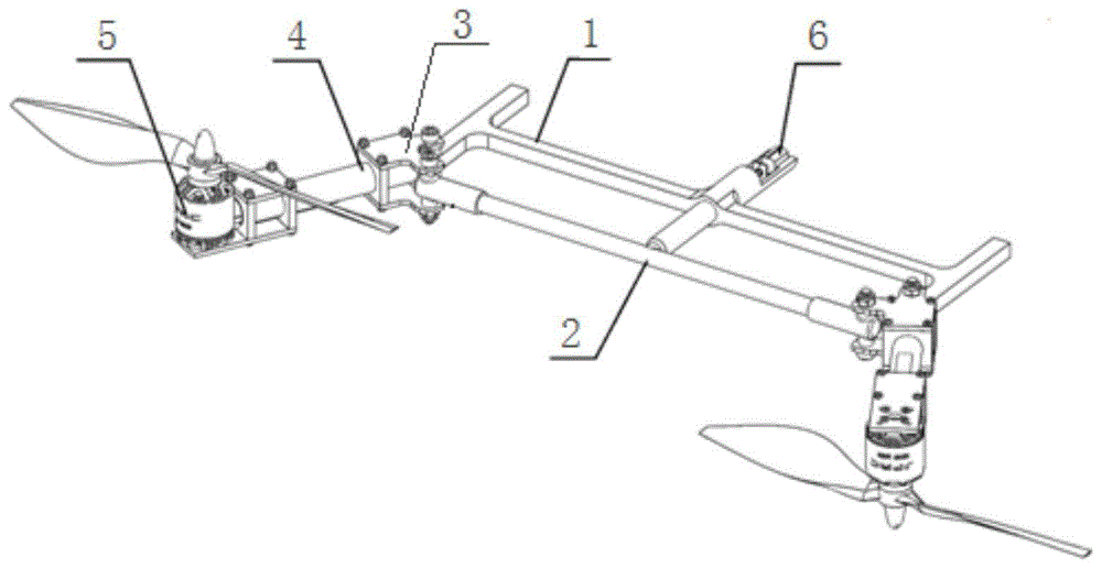 一种无人机机臂自动折叠装置的制作方法