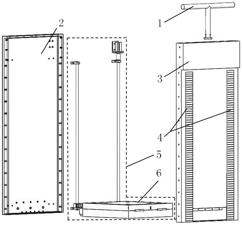 一种用于站立式楼道电梯的额定载荷可调的载物装置的制作方法