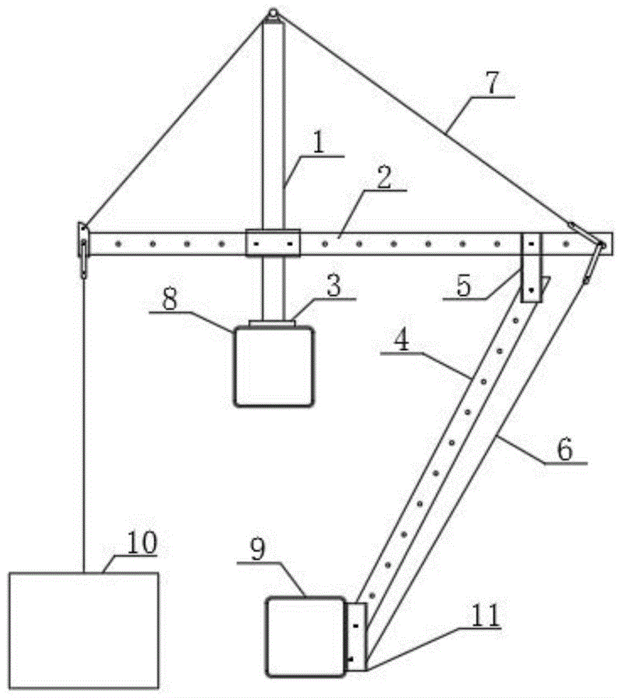 一种用于钢结构斜梁上的吊篮悬挂机构及其施工方法与流程