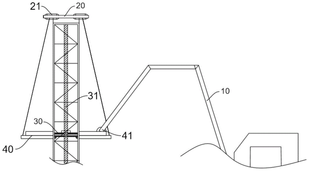 一种井道爬升式砼布料机的制作方法