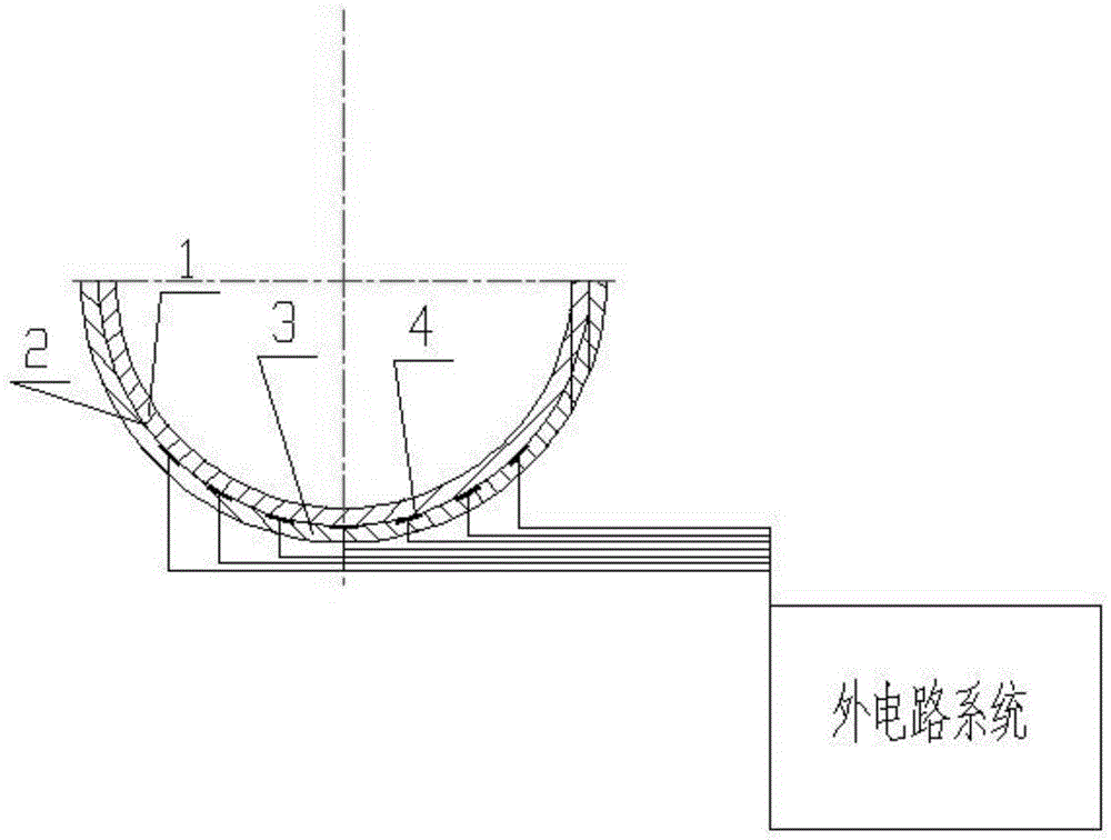 一种集成压力传感器的大型轴瓦的制作方法