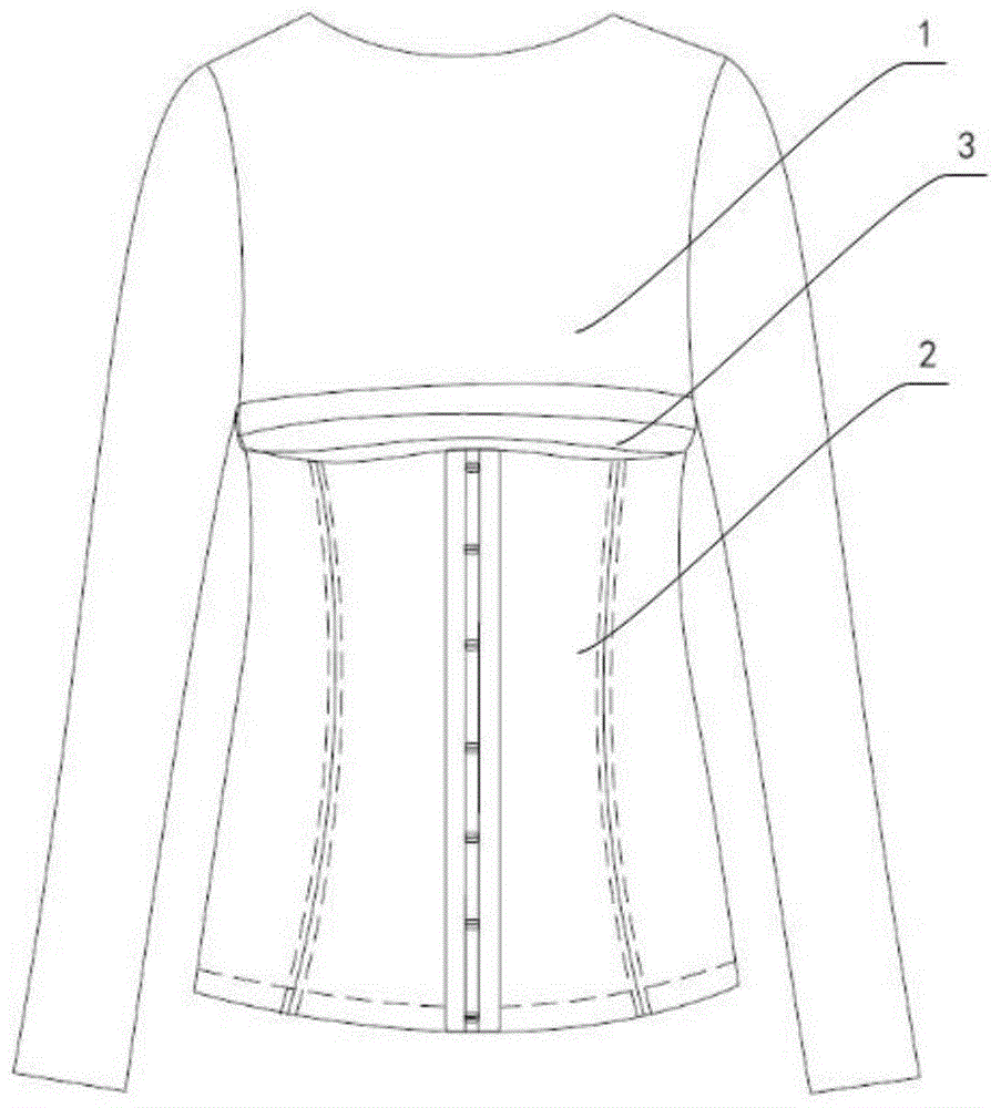 束腰衣的制作方法