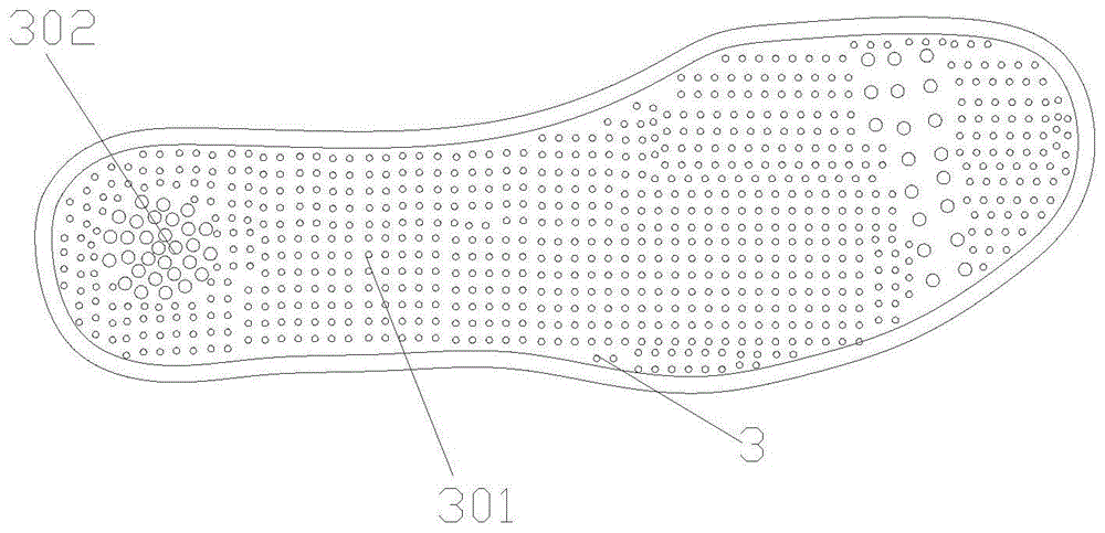 一种透气性好的鞋底的制作方法