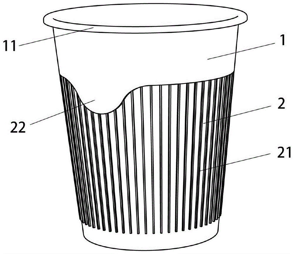 防烫航空杯的制作方法