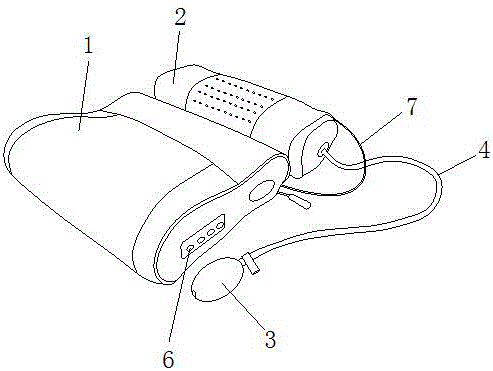 一种新式按摩枕的制作方法