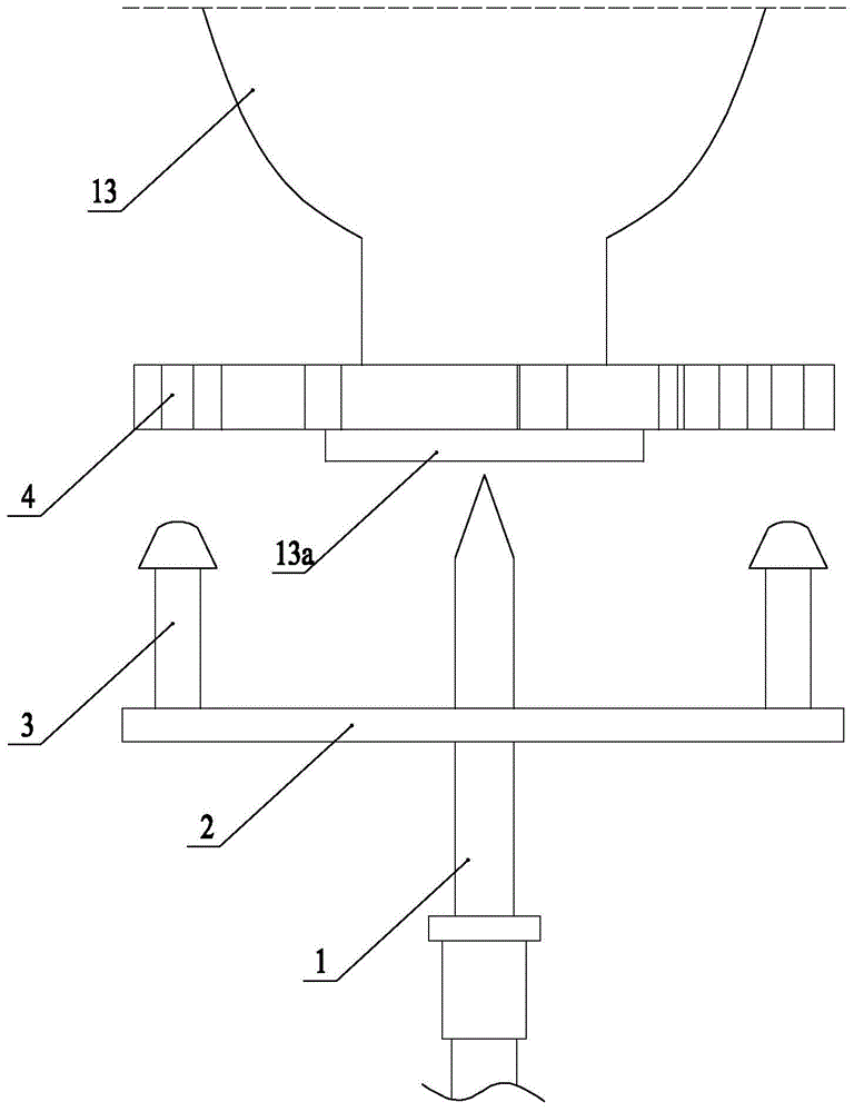 防止输液器从输液容器瓶口滑脱的卡扣装置的制作方法