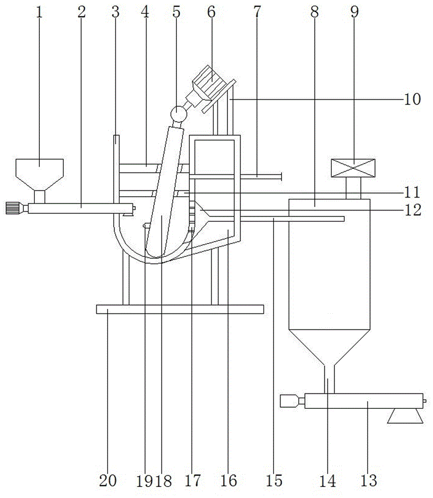 一种三七粉高效生产破碎挤出系统的制作方法