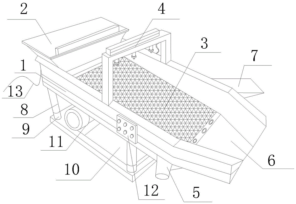 一种新型化工物料筛选机的制作方法