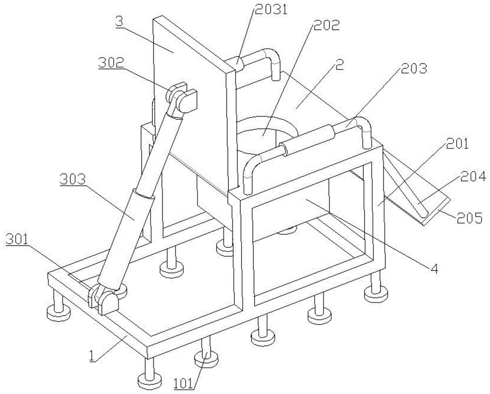 一种产科特殊坐式产椅的制作方法