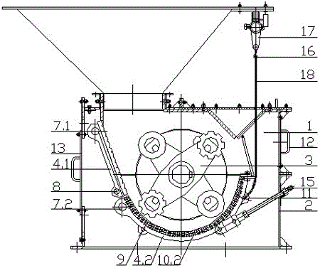 破碎机清堵装置的制作方法