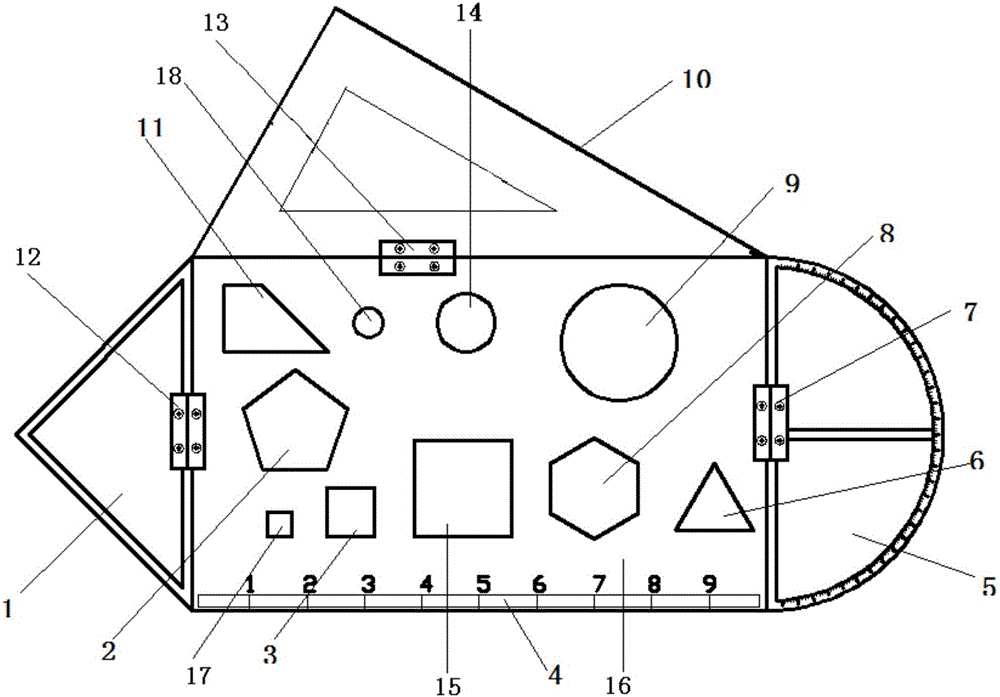 一种多功能工具尺的制作方法