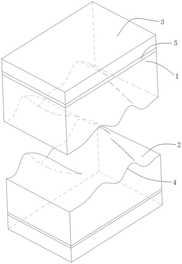 一种用于制作异形多曲面工件的模具及其制作方法与流程