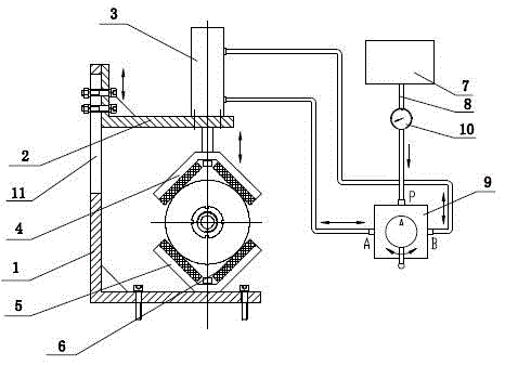 用于永磁电机转子螺母锁紧的快速装夹工具的制作方法