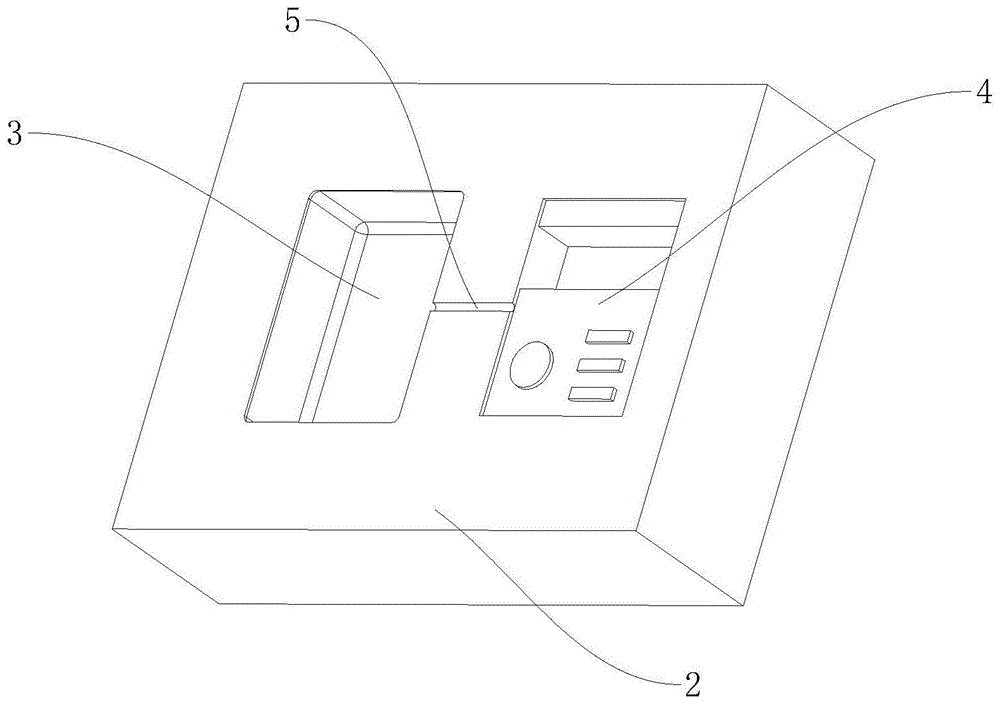 一种手机充电座的塑胶外壳注塑模具的制作方法