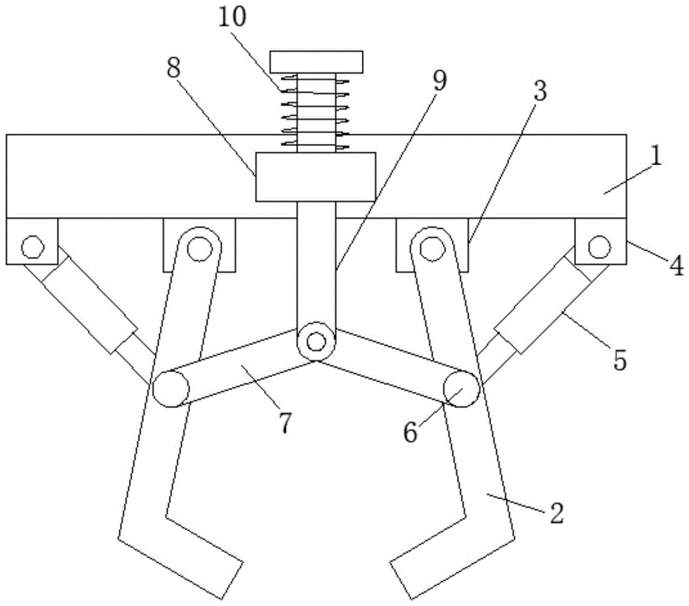 一种安全性高的吊具抓手的制作方法