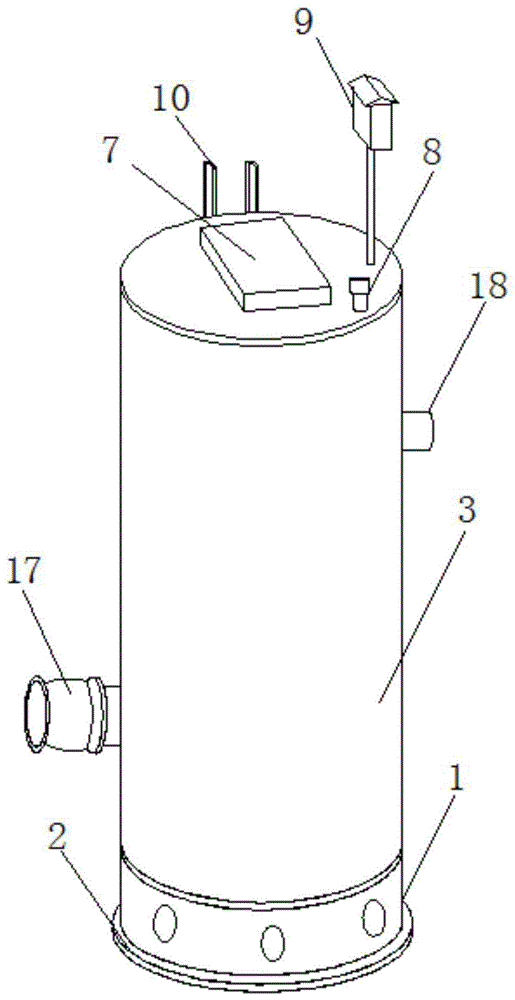 一种玻璃钢一体化泵站筒体的制作方法