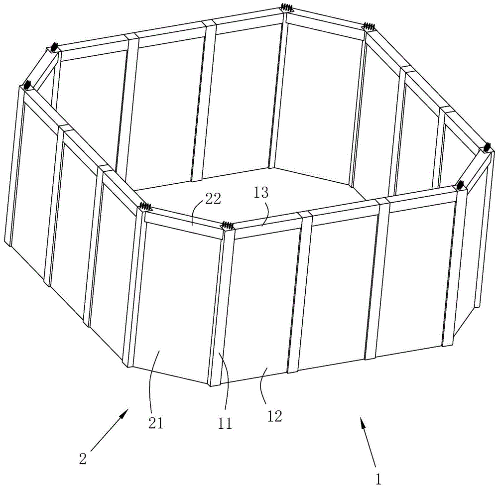 高层建筑的首层结构的制作方法