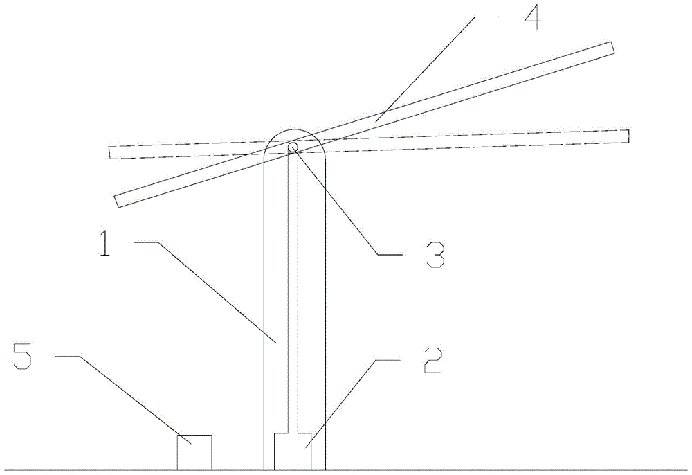 一种翻转式钢筋加工场的顶棚结构的制作方法