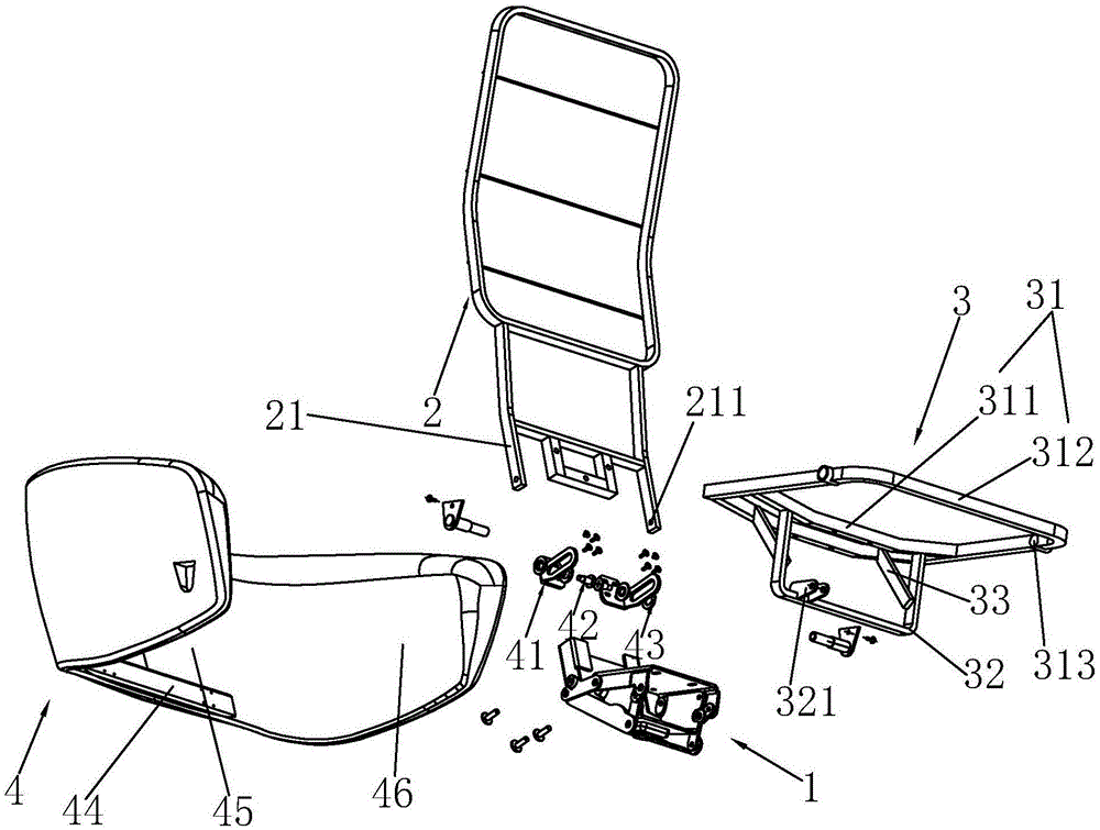 一种座背同步联动装置及座椅的制作方法