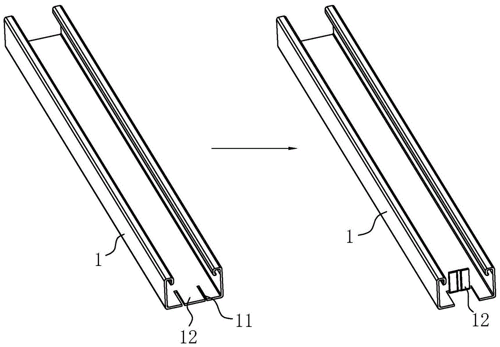 滑轨折弯装置的制作方法