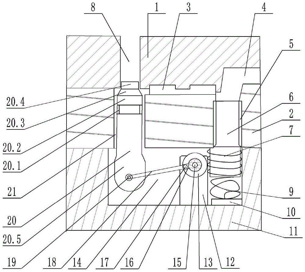 一种高真空铝合金压铸真空截止阀的制作方法